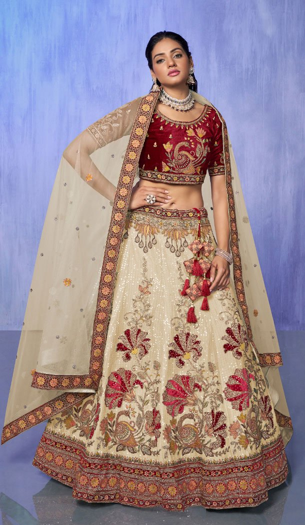 Buy Latest Plus Size Lehenga Choli Online XXL 2XL 3XL 4XL 5XL - Heena Style