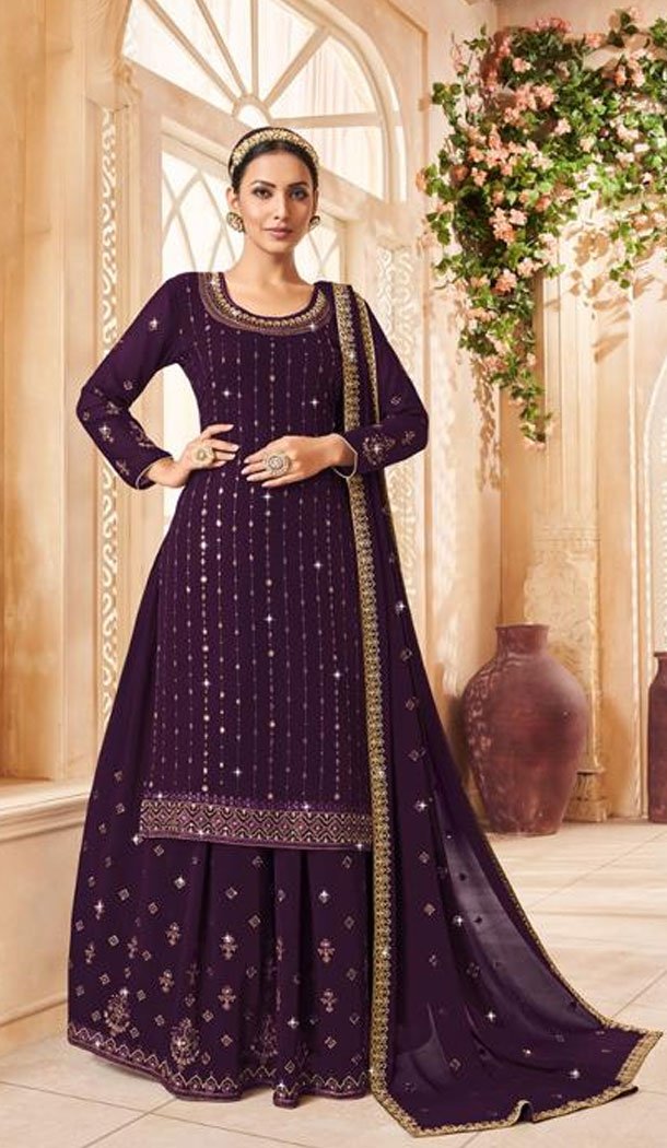 Indian Pakistani modal satin gown with banarasee dupatta Pakistani Lengha salwar kameez lehenga online anarkali suit bridesmaid dress Indian dress