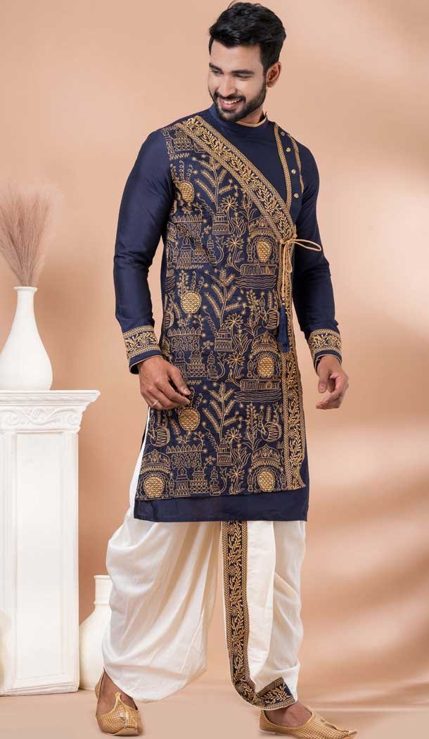 Indian Ethnic Poly Digital Sequence Traditional Festive Wear Designer kurta store pajama Party Wedding Party Wear Traditional