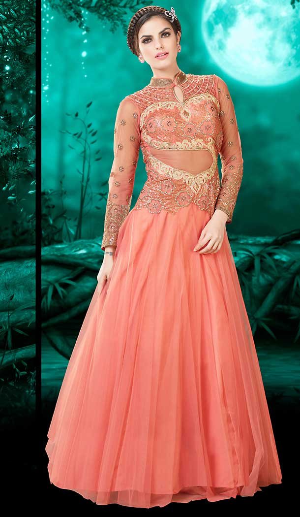 designer party wear gowns online