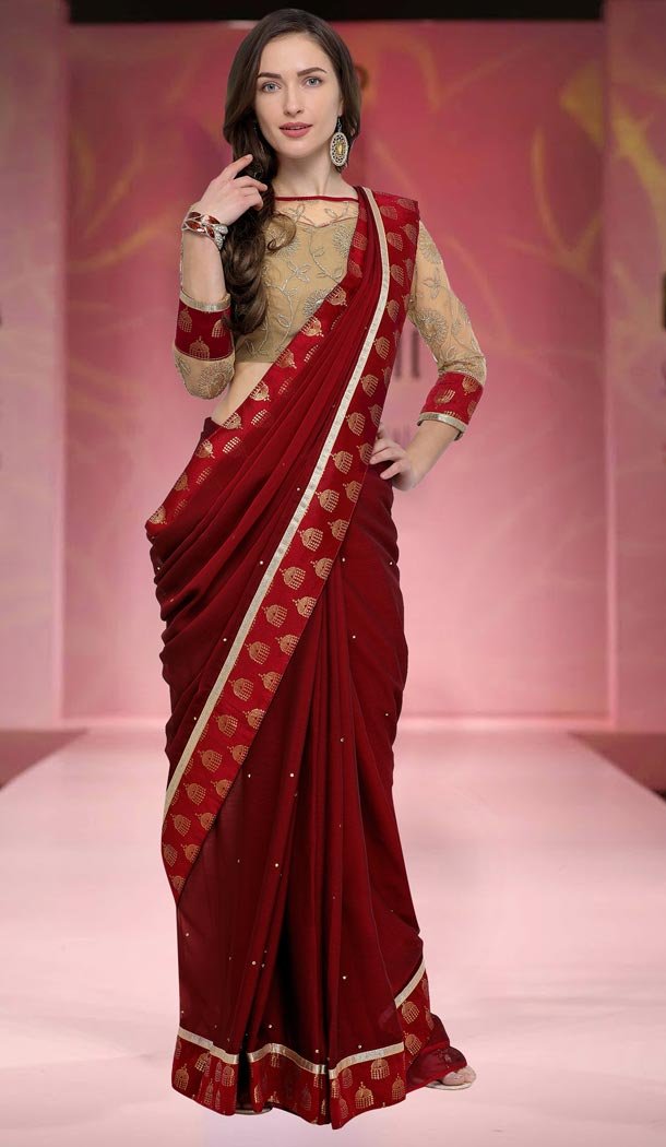 saree casual wear