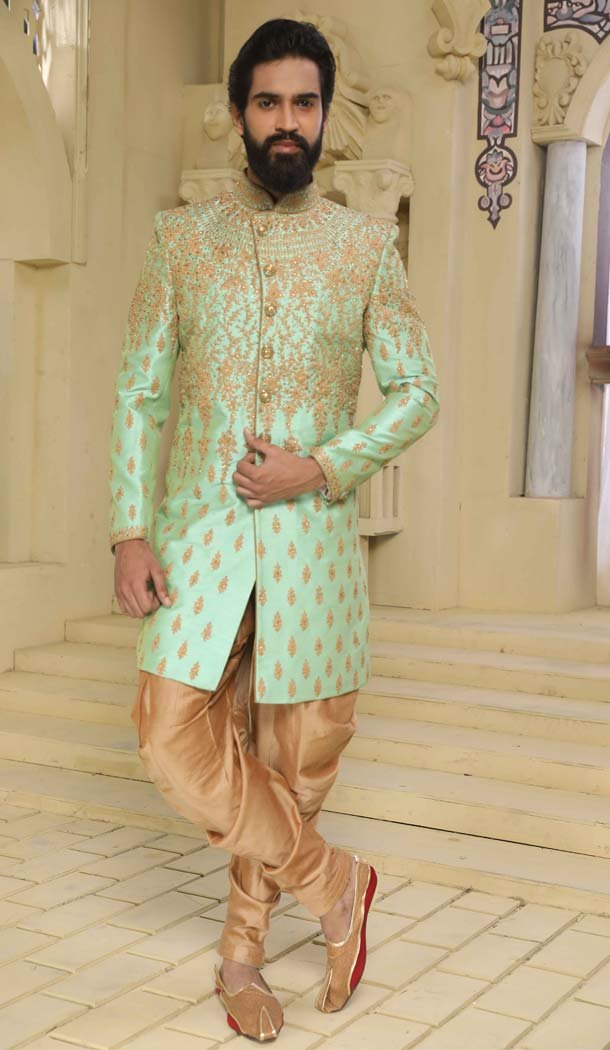 jodhpuri indo western sherwani