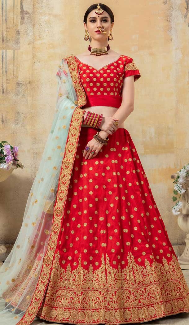 ladies lehenga party wear