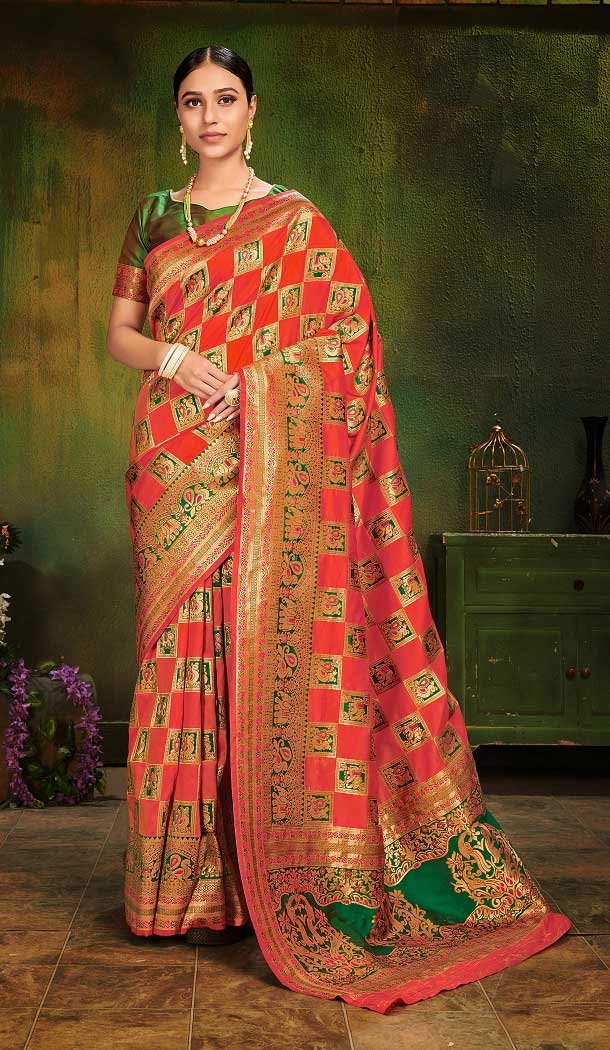 unique party wear saree