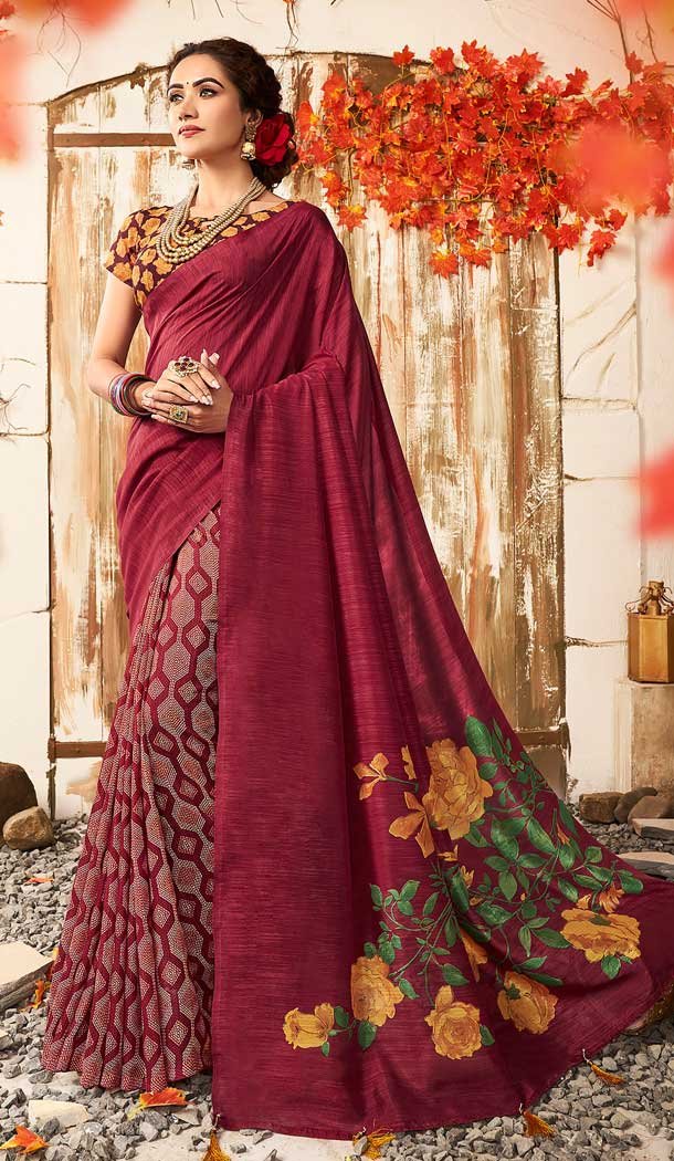 casual sarees online shopping