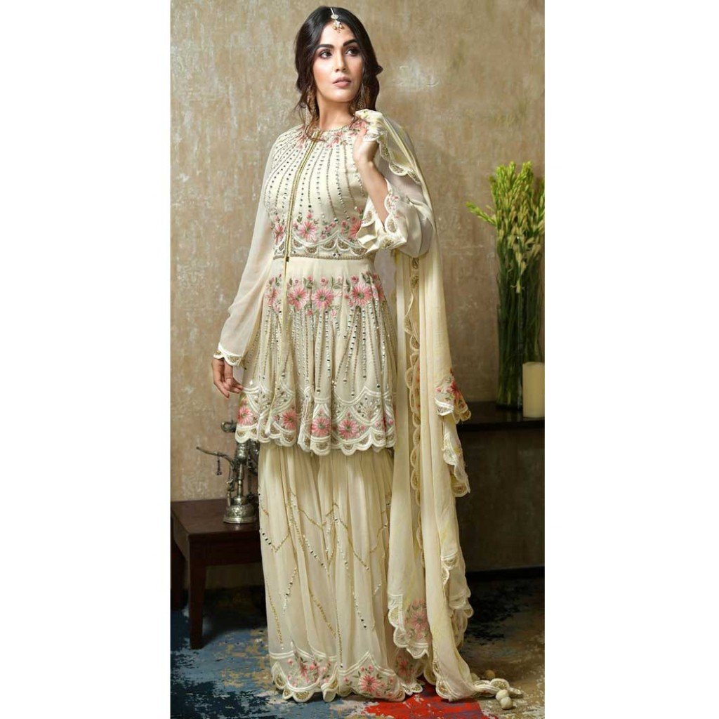 sharara dress plus size