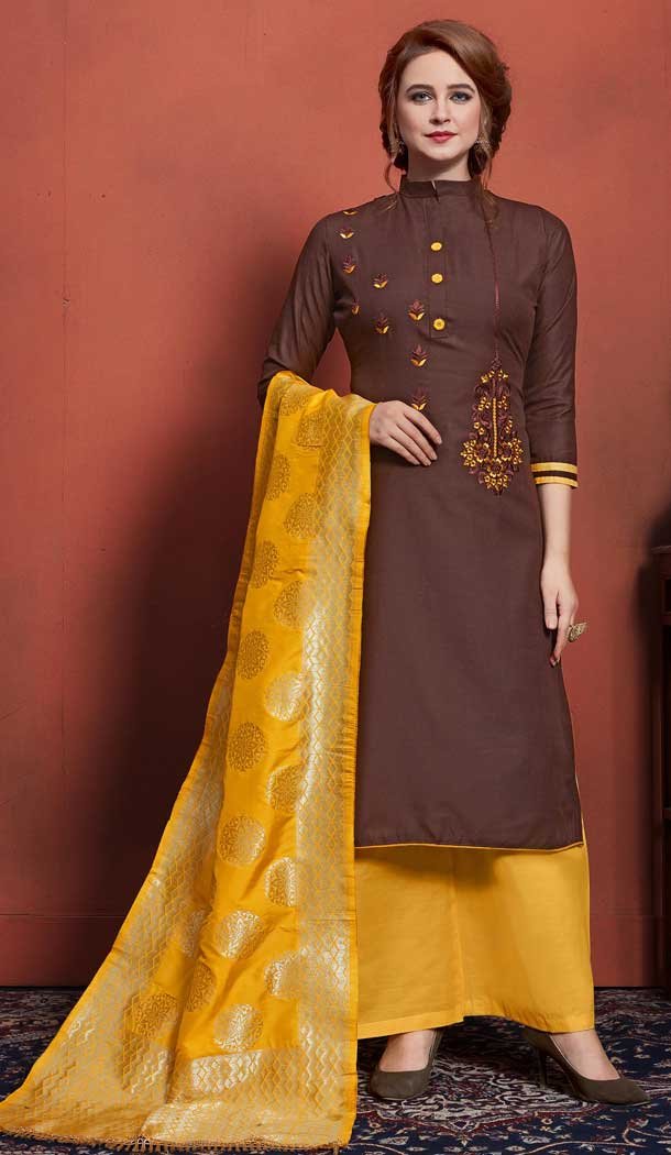 office wear salwar suit