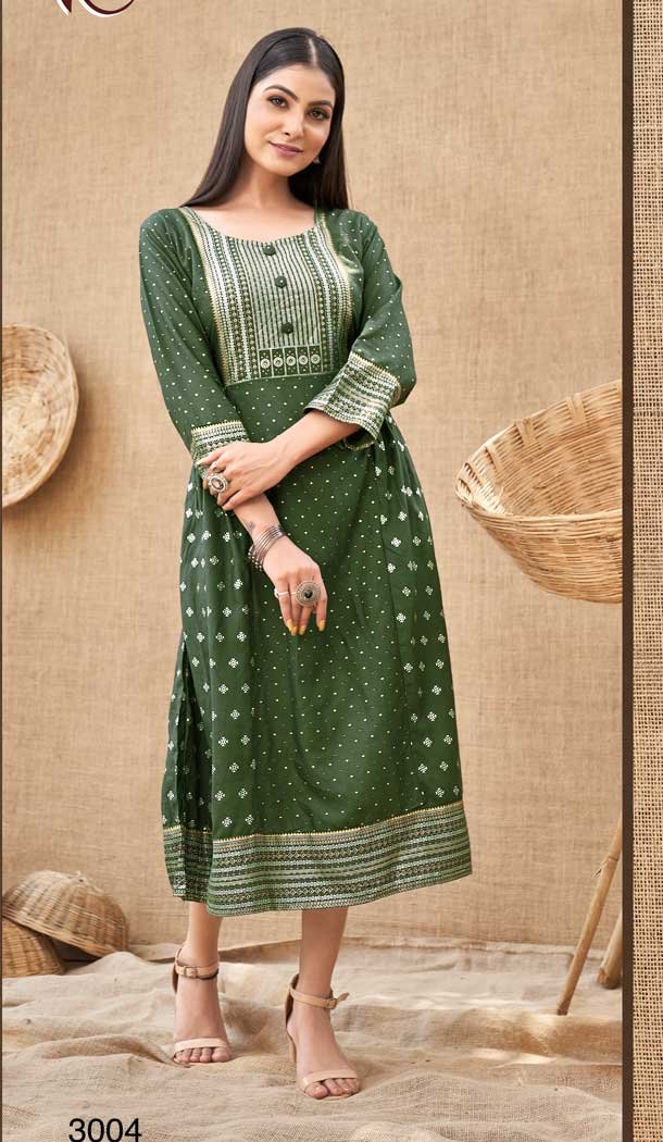 heavy designer party wear kurtis