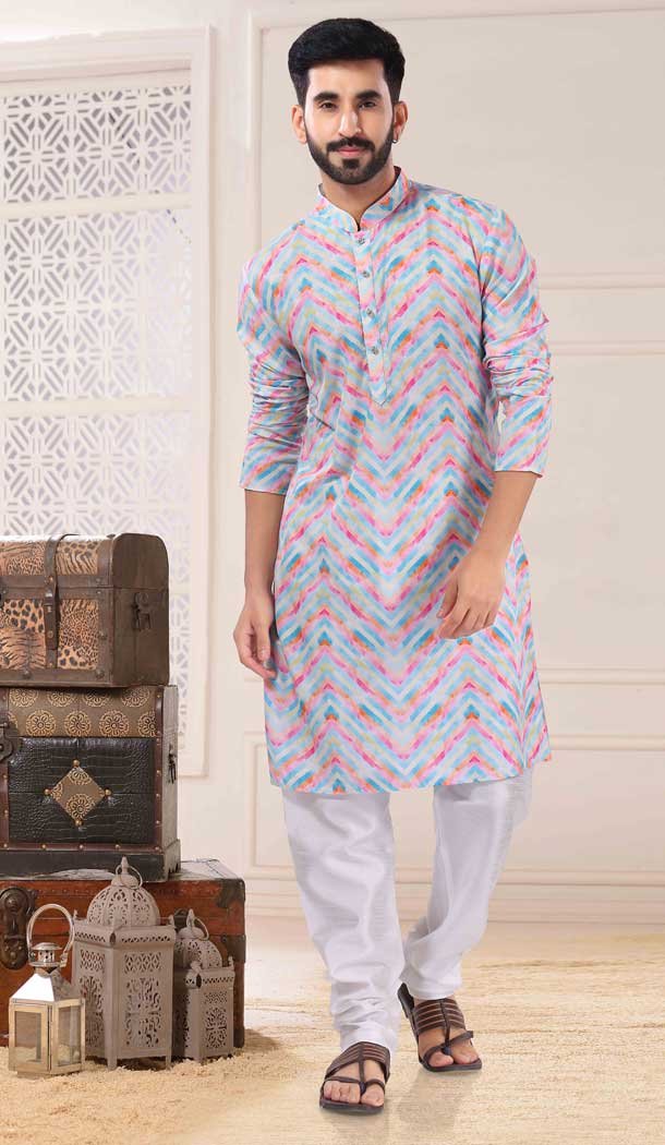 Men's Plus Size Kurta Pyjamas Online Shopping | Heenastyle