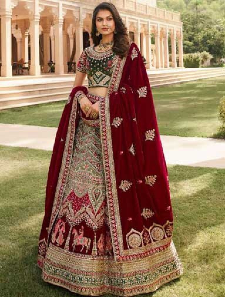 Buy Latest Plus Size Lehenga Choli Online Xxl 2xl 3xl 4xl 5xl Heena Style